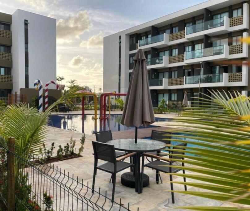 Porto De Galinhas- Flat Terreo Frente Piscinas- Muro Alto Apartamento
