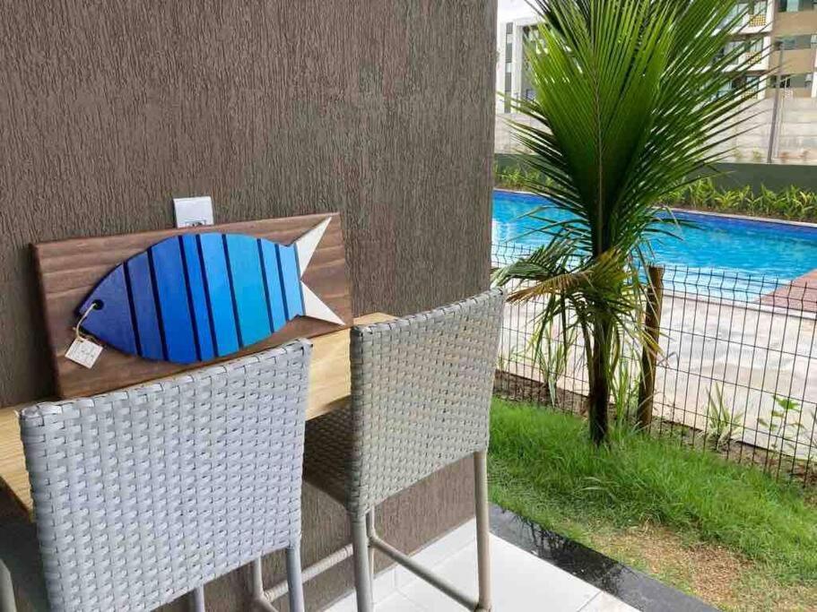 Porto De Galinhas- Flat Terreo Frente Piscinas- Muro Alto Pôrto das Galinhas