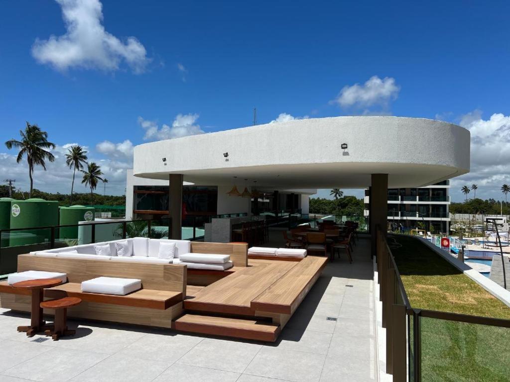 Porto De Galinhas- Flat Terreo Frente Piscinas- Muro Alto