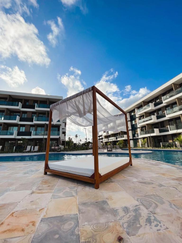 Porto De Galinhas- Flat Terreo Frente Piscinas- Muro Alto *